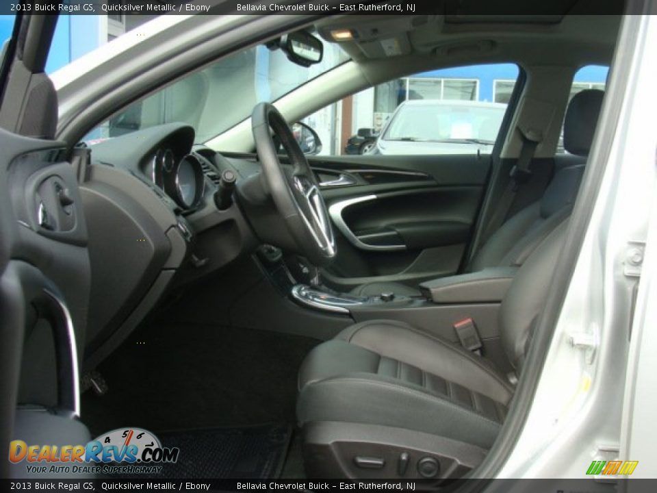 2013 Buick Regal GS Quicksilver Metallic / Ebony Photo #7