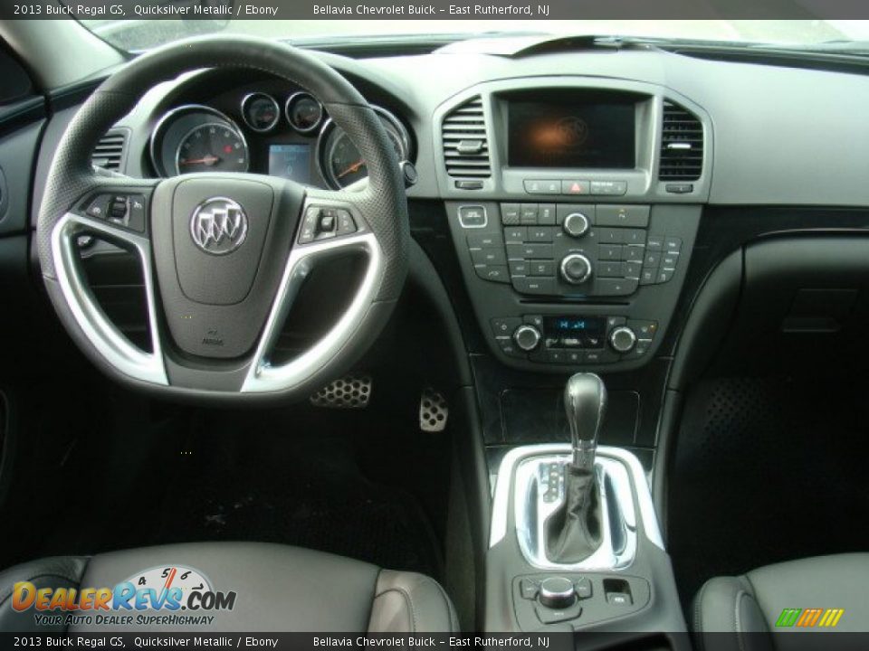 2013 Buick Regal GS Quicksilver Metallic / Ebony Photo #9