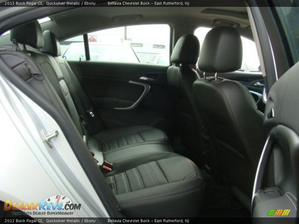 2013 Buick Regal GS Quicksilver Metallic / Ebony Photo #12