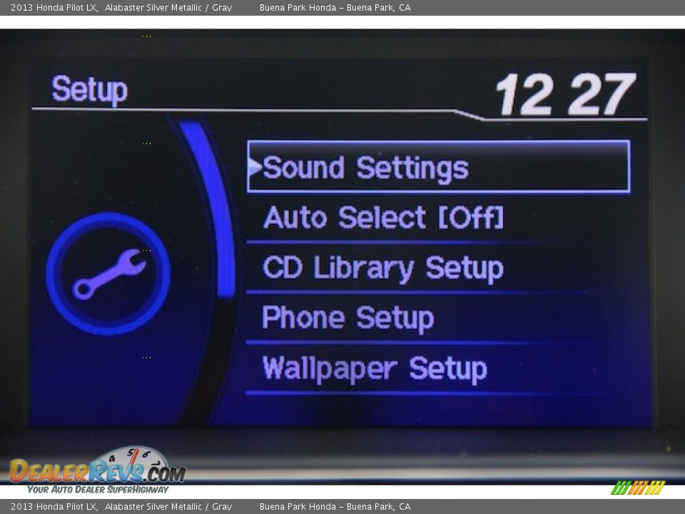 2013 Honda Pilot LX Alabaster Silver Metallic / Gray Photo #17