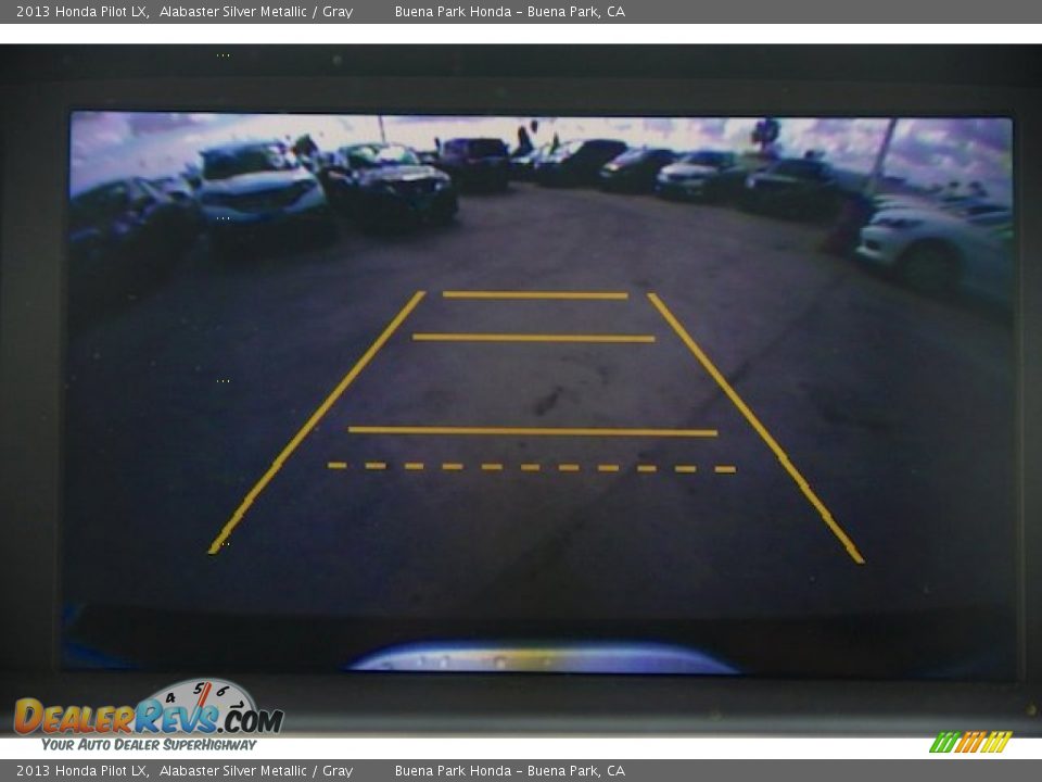 2013 Honda Pilot LX Alabaster Silver Metallic / Gray Photo #18