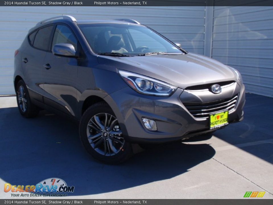 2014 Hyundai Tucson SE Shadow Gray / Black Photo #2