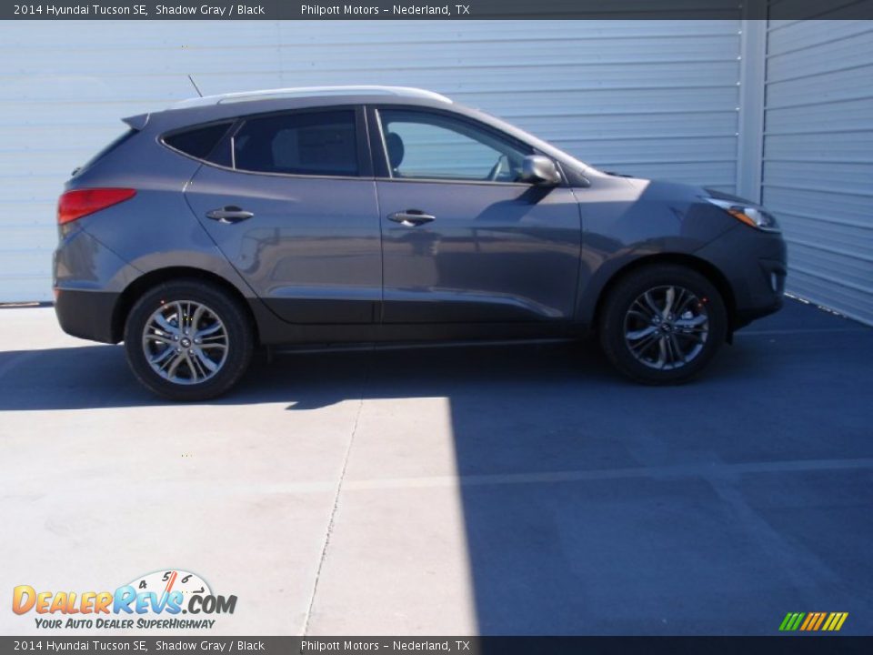 2014 Hyundai Tucson SE Shadow Gray / Black Photo #3