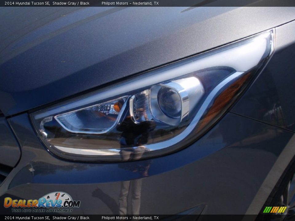 2014 Hyundai Tucson SE Shadow Gray / Black Photo #9