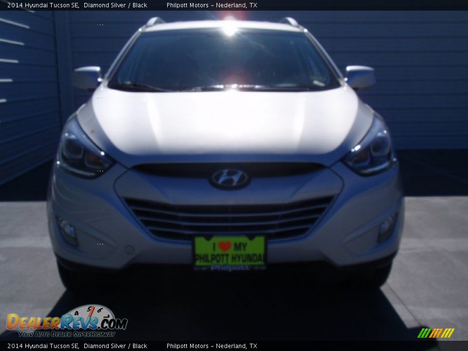 2014 Hyundai Tucson SE Diamond Silver / Black Photo #7