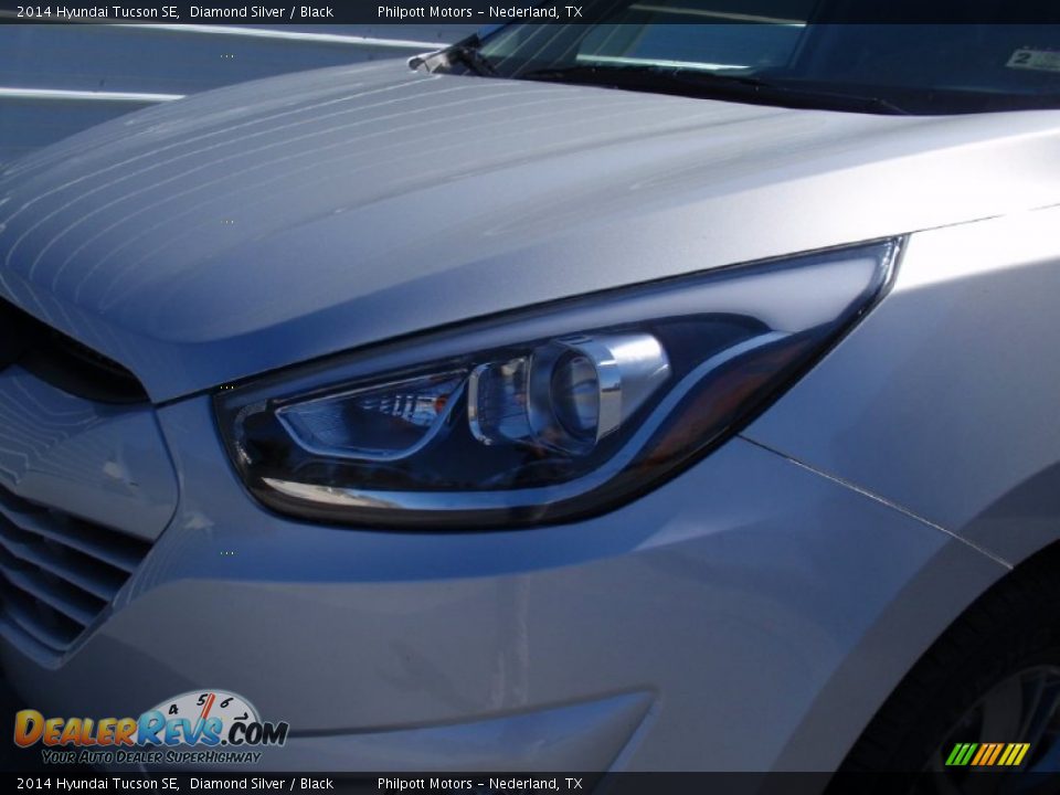 2014 Hyundai Tucson SE Diamond Silver / Black Photo #8