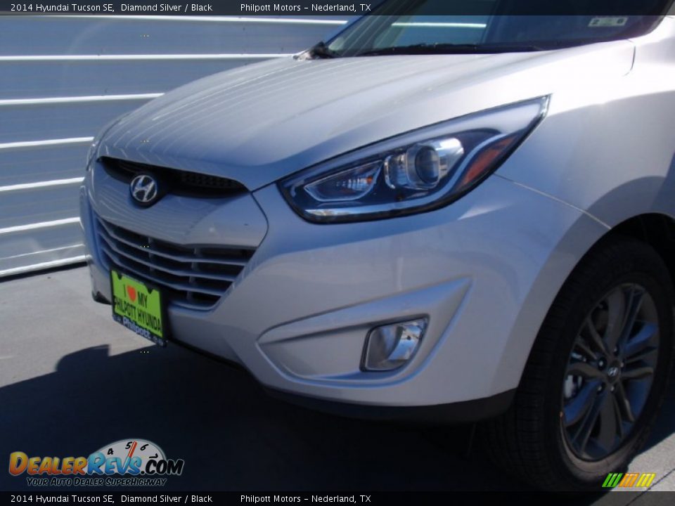 2014 Hyundai Tucson SE Diamond Silver / Black Photo #10
