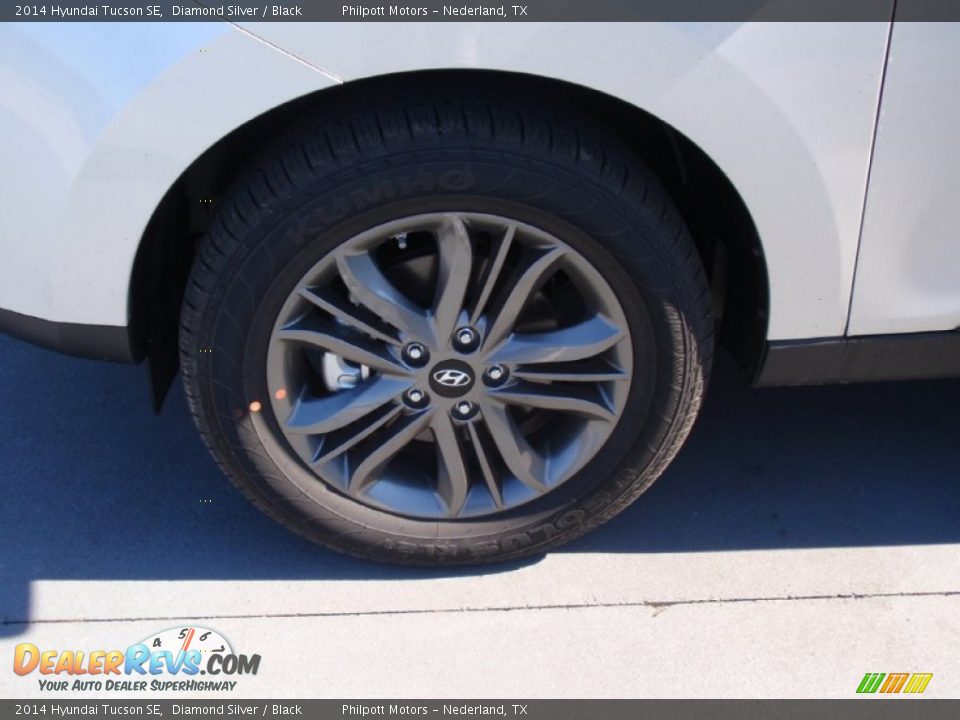 2014 Hyundai Tucson SE Diamond Silver / Black Photo #11