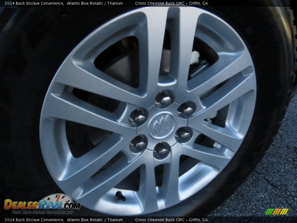 2014 Buick Enclave Convenience Atlantis Blue Metallic / Titanium Photo #9