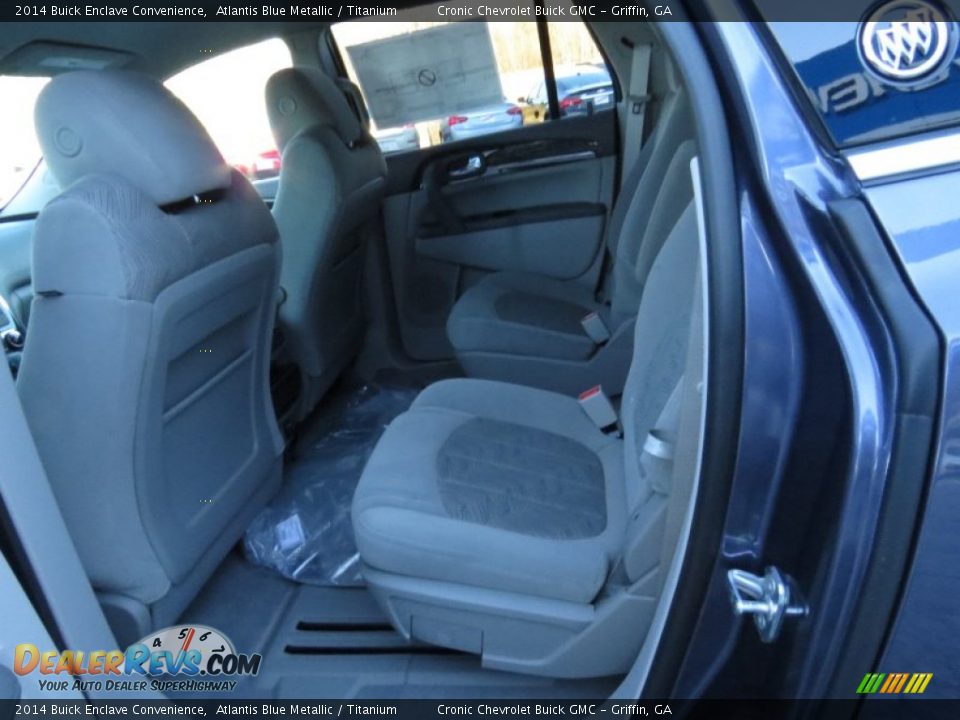 2014 Buick Enclave Convenience Atlantis Blue Metallic / Titanium Photo #11