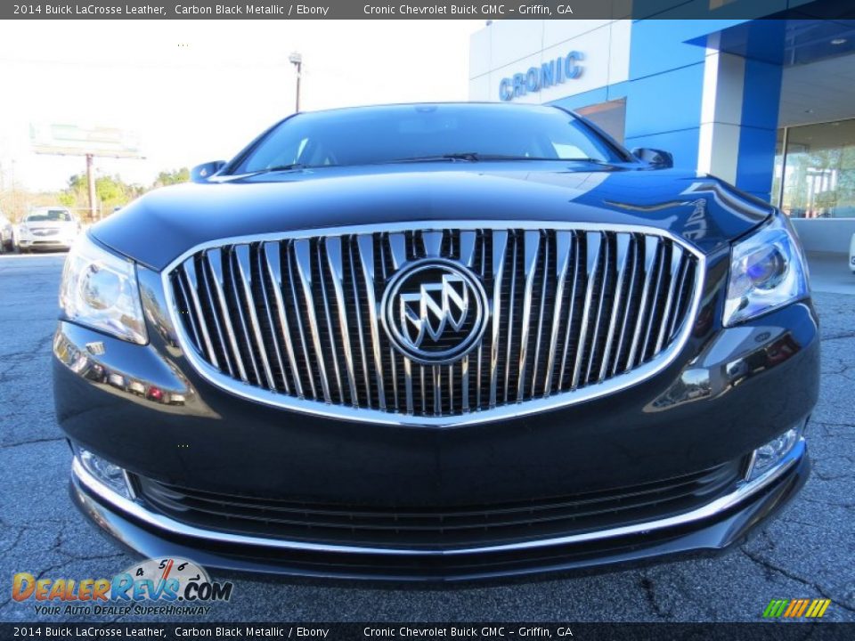 2014 Buick LaCrosse Leather Carbon Black Metallic / Ebony Photo #2
