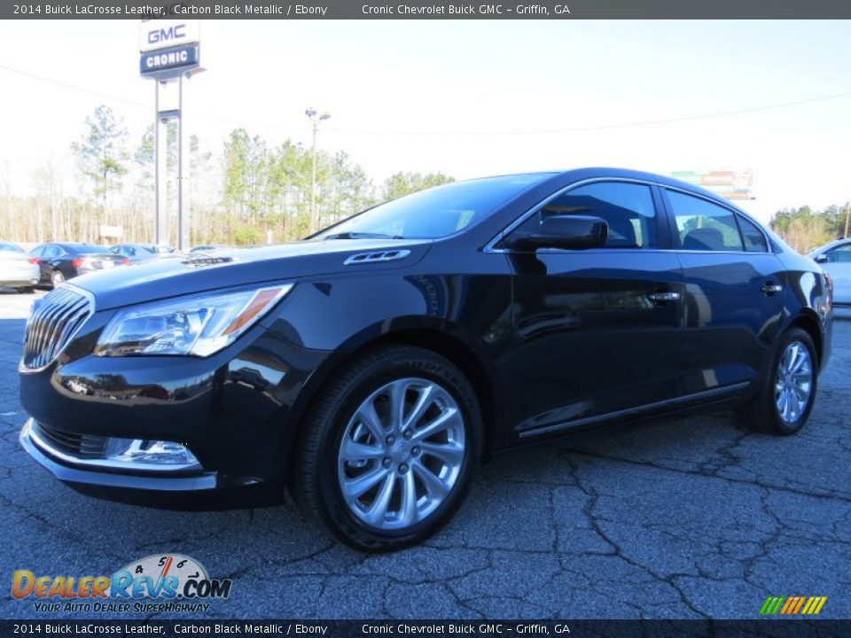 2014 Buick LaCrosse Leather Carbon Black Metallic / Ebony Photo #3