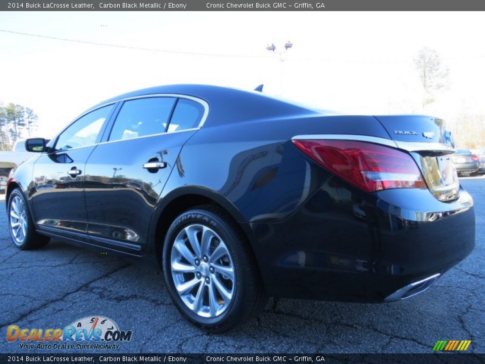 2014 Buick LaCrosse Leather Carbon Black Metallic / Ebony Photo #5