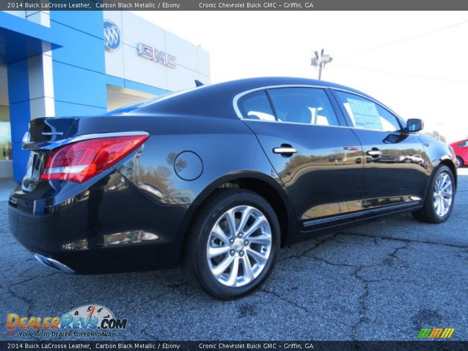 2014 Buick LaCrosse Leather Carbon Black Metallic / Ebony Photo #7