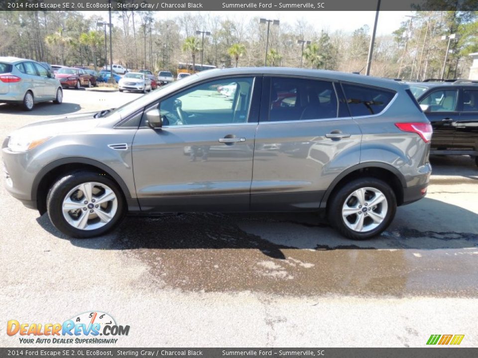 2014 Ford Escape SE 2.0L EcoBoost Sterling Gray / Charcoal Black Photo #2