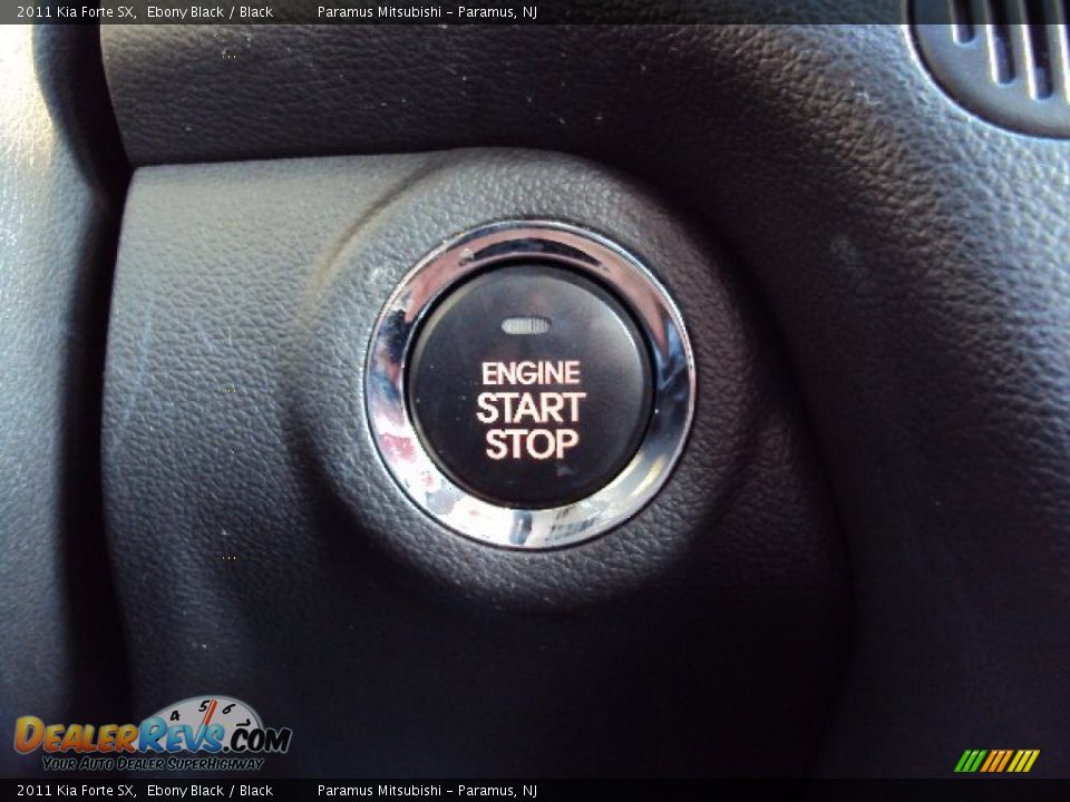 2011 Kia Forte SX Ebony Black / Black Photo #20
