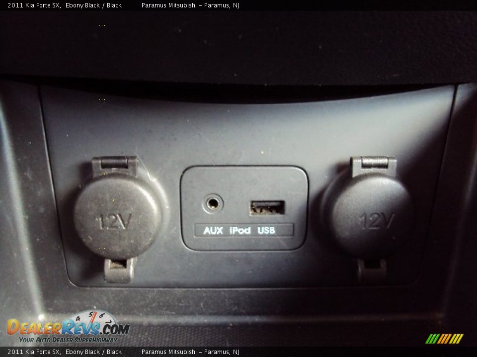 2011 Kia Forte SX Ebony Black / Black Photo #23