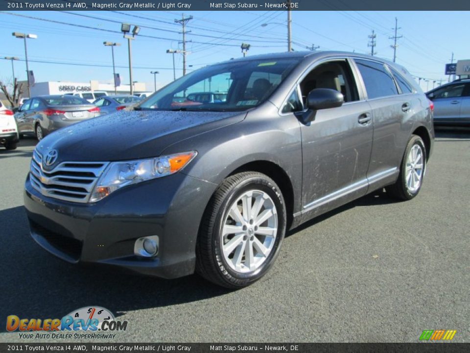 2011 Toyota Venza I4 AWD Magnetic Gray Metallic / Light Gray Photo #2