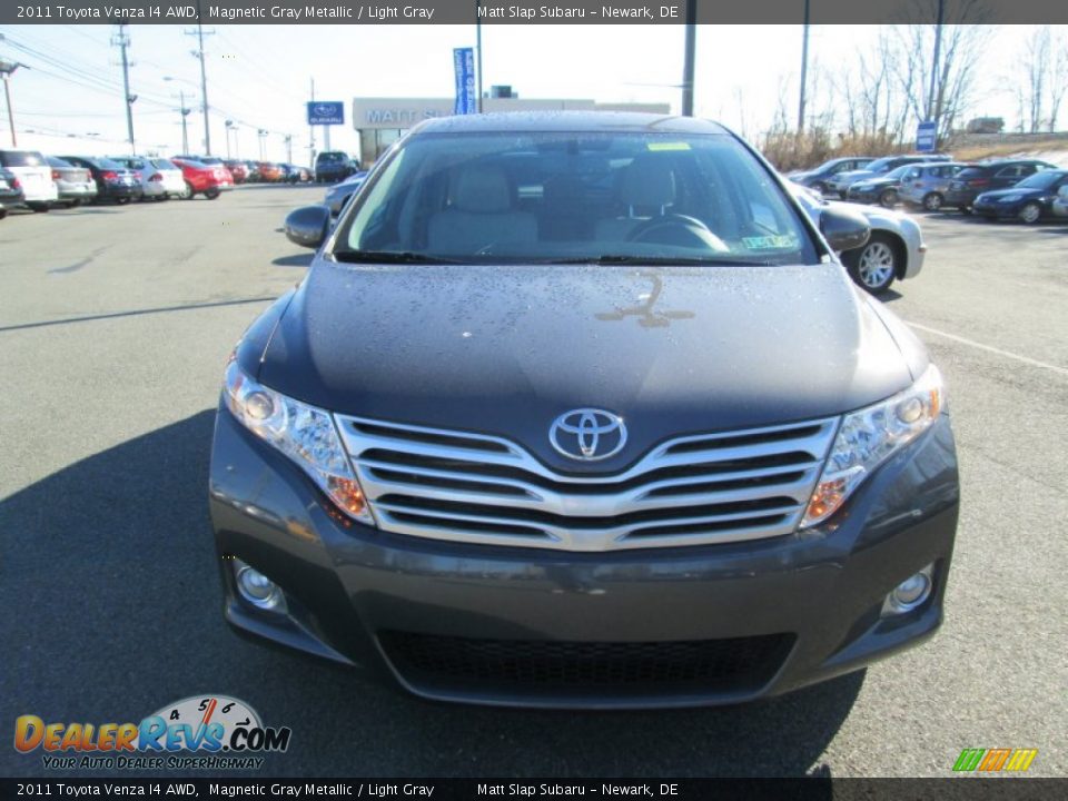 2011 Toyota Venza I4 AWD Magnetic Gray Metallic / Light Gray Photo #3