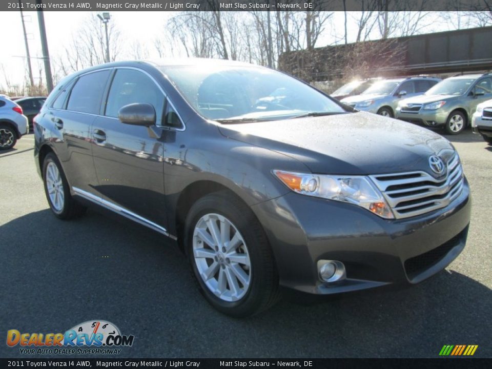 2011 Toyota Venza I4 AWD Magnetic Gray Metallic / Light Gray Photo #4