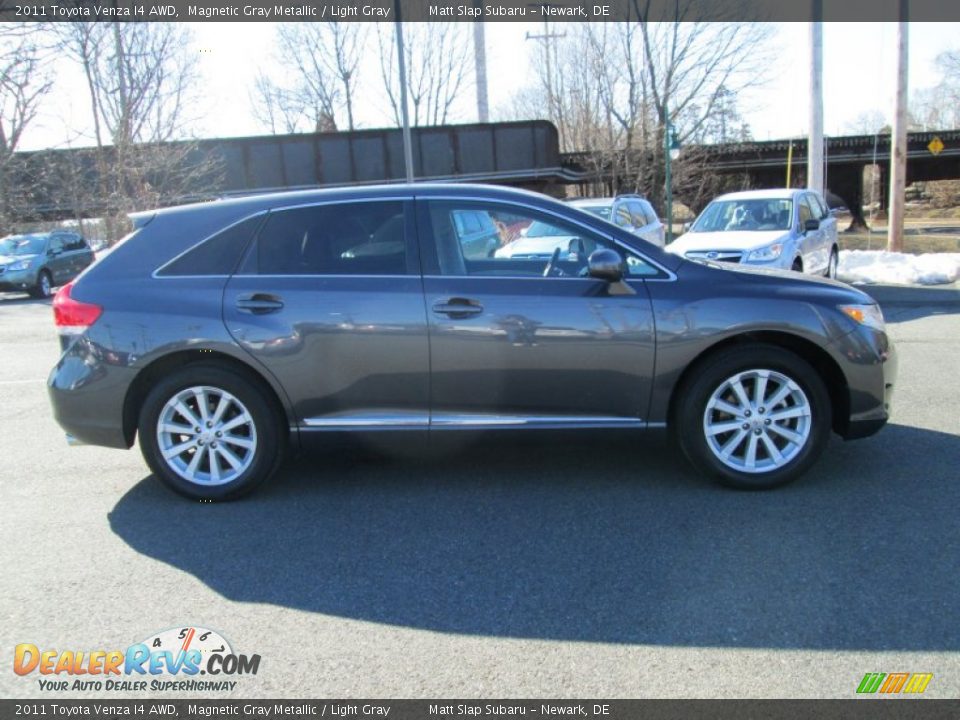 2011 Toyota Venza I4 AWD Magnetic Gray Metallic / Light Gray Photo #5