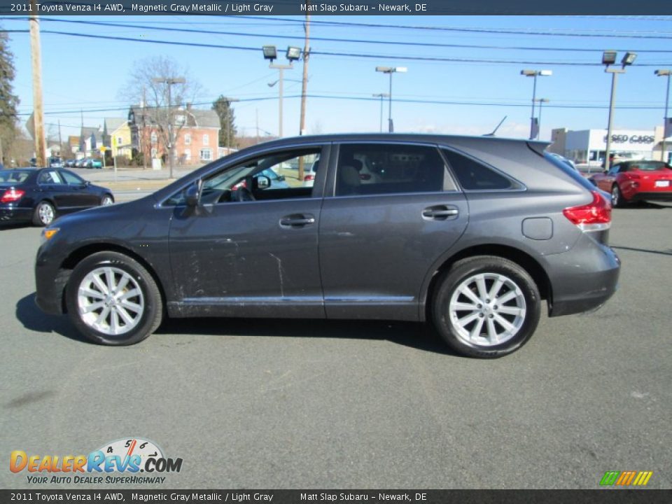 2011 Toyota Venza I4 AWD Magnetic Gray Metallic / Light Gray Photo #9