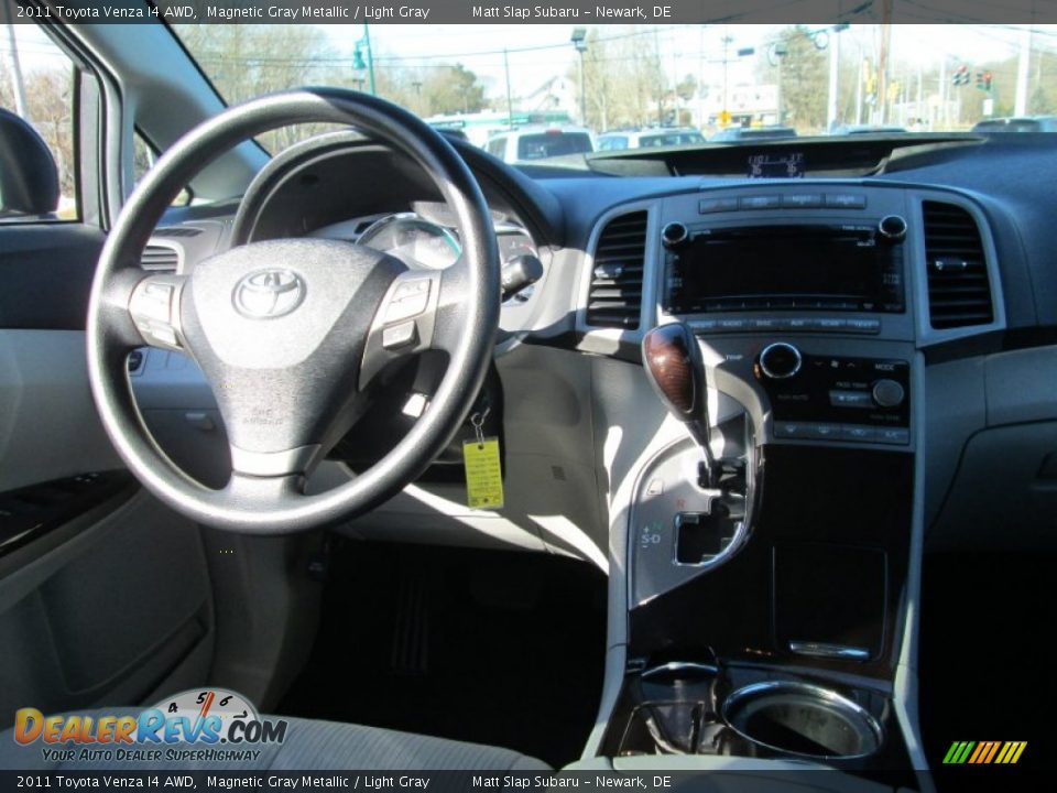 2011 Toyota Venza I4 AWD Magnetic Gray Metallic / Light Gray Photo #16