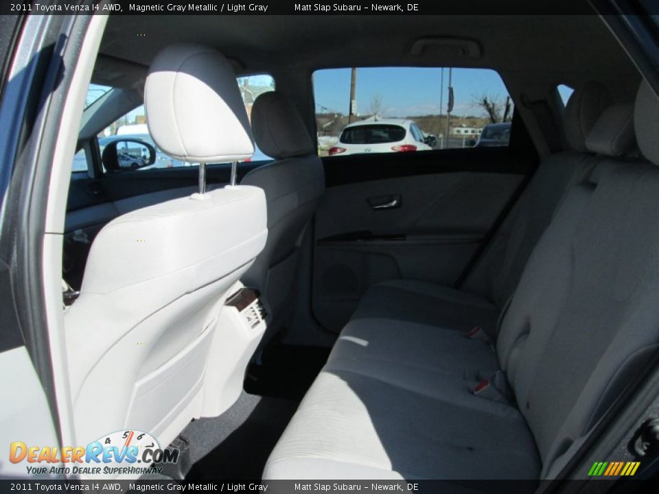 2011 Toyota Venza I4 AWD Magnetic Gray Metallic / Light Gray Photo #20