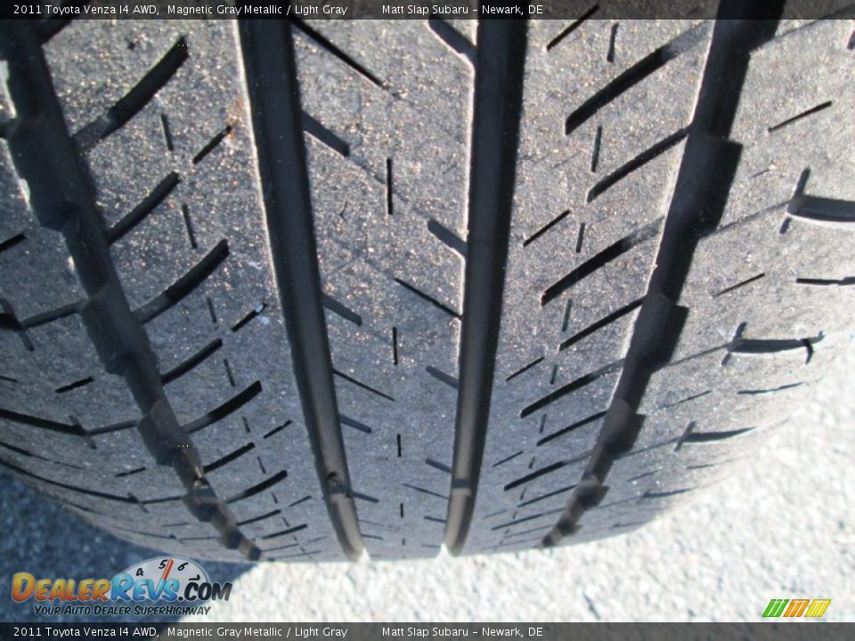 2011 Toyota Venza I4 AWD Magnetic Gray Metallic / Light Gray Photo #22