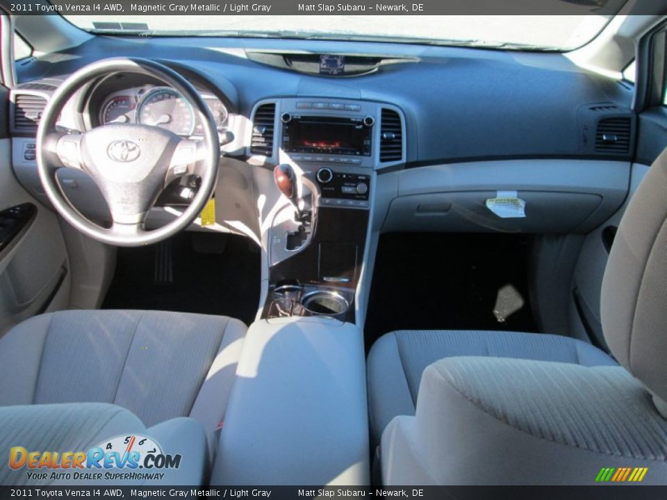 2011 Toyota Venza I4 AWD Magnetic Gray Metallic / Light Gray Photo #23