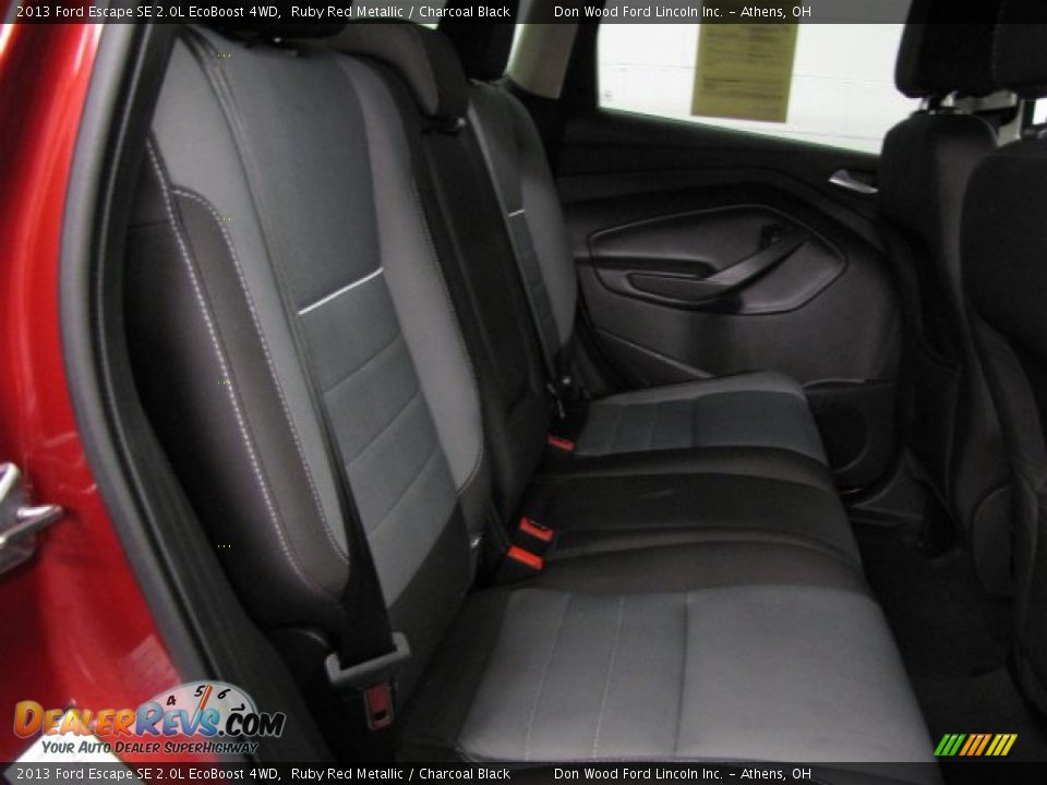 2013 Ford Escape SE 2.0L EcoBoost 4WD Ruby Red Metallic / Charcoal Black Photo #7