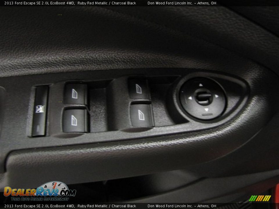 2013 Ford Escape SE 2.0L EcoBoost 4WD Ruby Red Metallic / Charcoal Black Photo #10