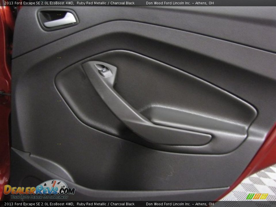 2013 Ford Escape SE 2.0L EcoBoost 4WD Ruby Red Metallic / Charcoal Black Photo #12