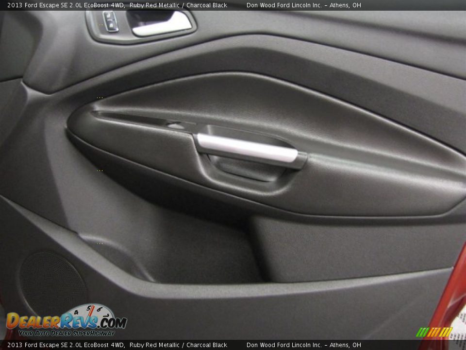 2013 Ford Escape SE 2.0L EcoBoost 4WD Ruby Red Metallic / Charcoal Black Photo #13