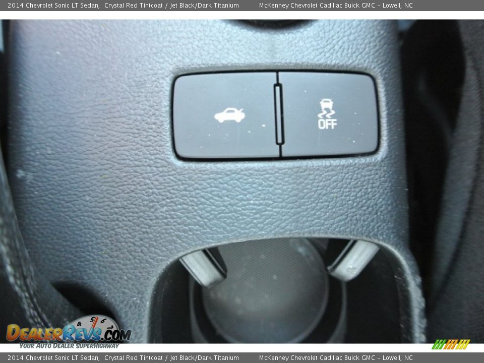 2014 Chevrolet Sonic LT Sedan Crystal Red Tintcoat / Jet Black/Dark Titanium Photo #10