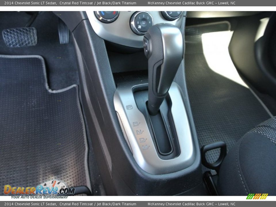 2014 Chevrolet Sonic LT Sedan Crystal Red Tintcoat / Jet Black/Dark Titanium Photo #11