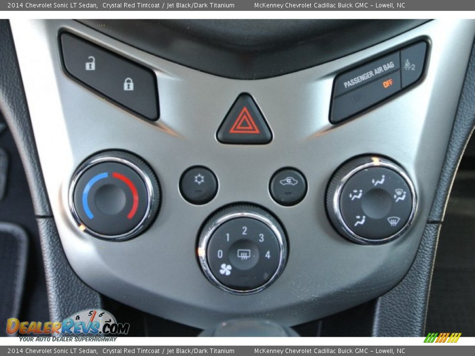 2014 Chevrolet Sonic LT Sedan Crystal Red Tintcoat / Jet Black/Dark Titanium Photo #12