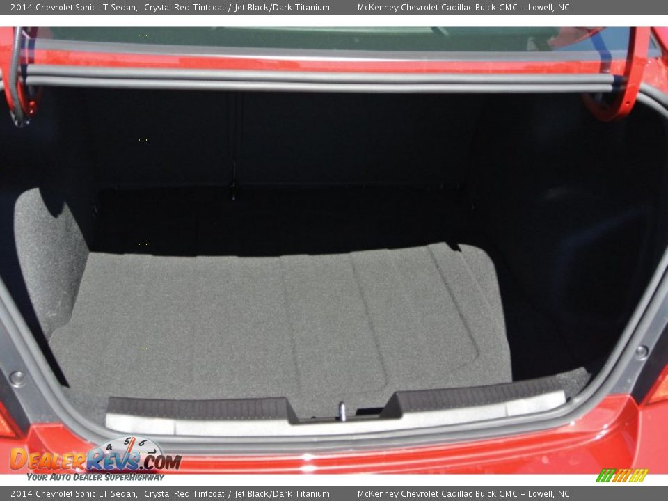 2014 Chevrolet Sonic LT Sedan Crystal Red Tintcoat / Jet Black/Dark Titanium Photo #17