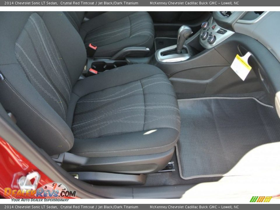 2014 Chevrolet Sonic LT Sedan Crystal Red Tintcoat / Jet Black/Dark Titanium Photo #18