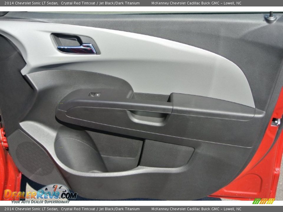 2014 Chevrolet Sonic LT Sedan Crystal Red Tintcoat / Jet Black/Dark Titanium Photo #19