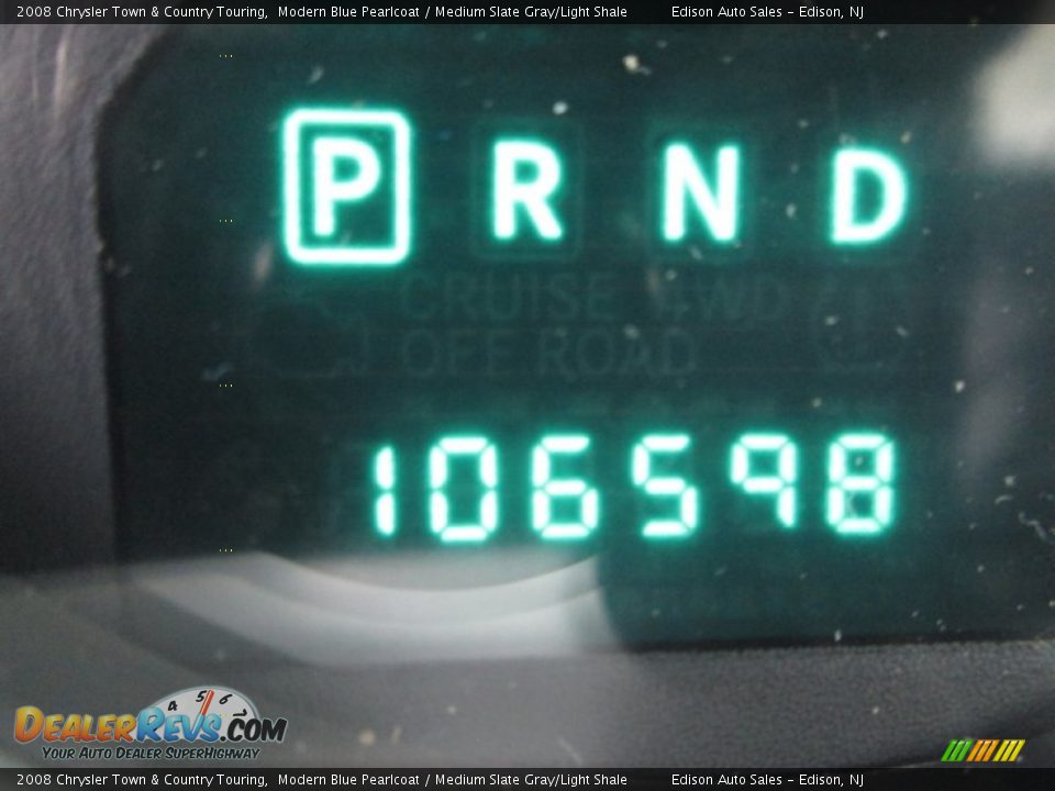 2008 Chrysler Town & Country Touring Modern Blue Pearlcoat / Medium Slate Gray/Light Shale Photo #25
