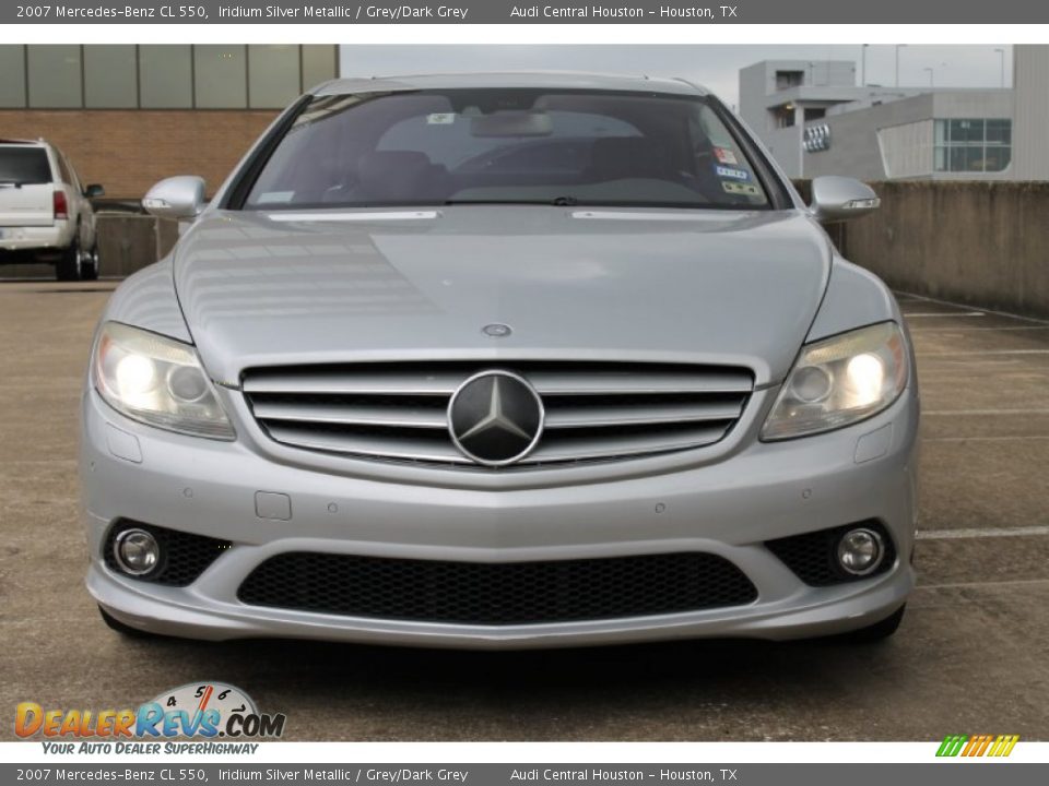 2007 Mercedes-Benz CL 550 Iridium Silver Metallic / Grey/Dark Grey Photo #2