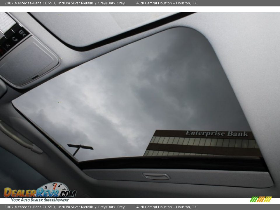 2007 Mercedes-Benz CL 550 Iridium Silver Metallic / Grey/Dark Grey Photo #16