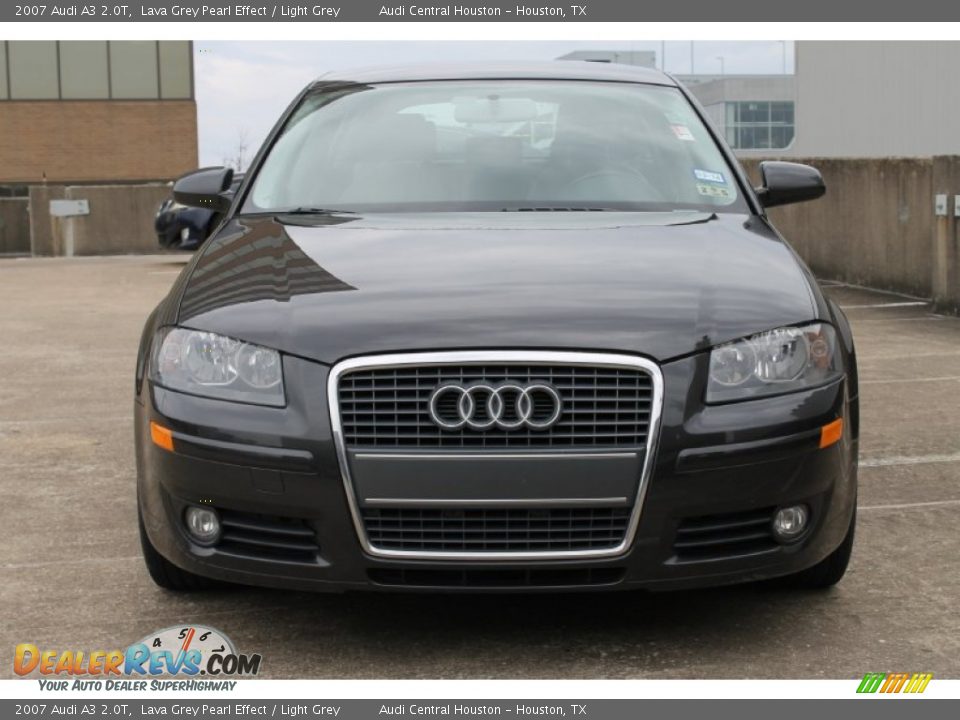 2007 Audi A3 2.0T Lava Grey Pearl Effect / Light Grey Photo #2
