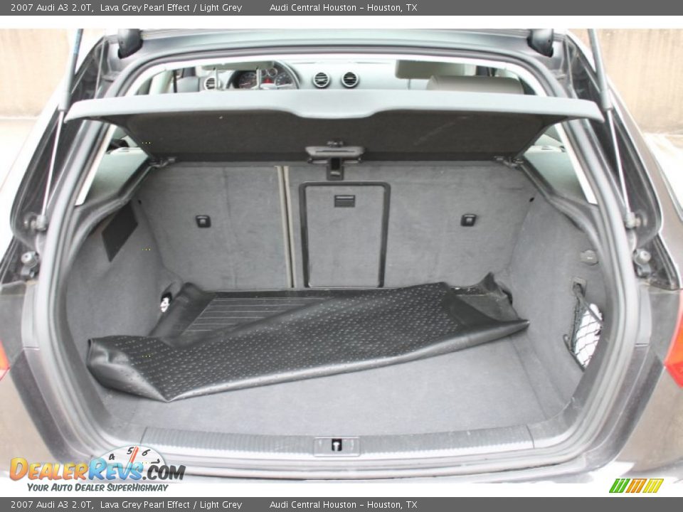 2007 Audi A3 2.0T Lava Grey Pearl Effect / Light Grey Photo #22