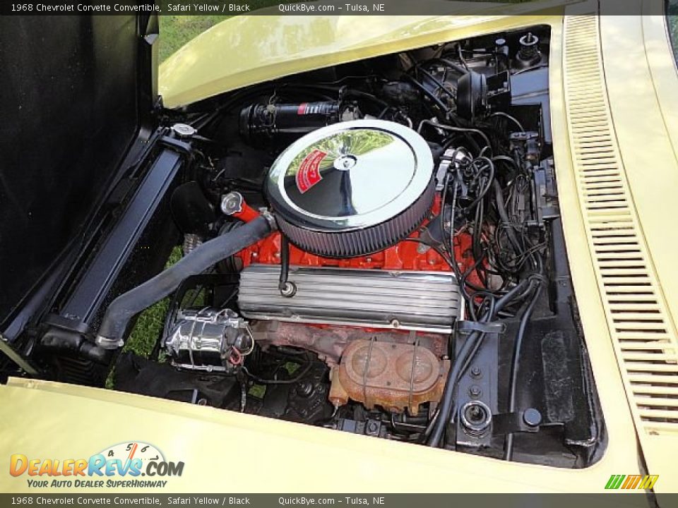 1968 Chevrolet Corvette Convertible 327 cid 350 HP OHV 16-Valve L79 V8 Engine Photo #8
