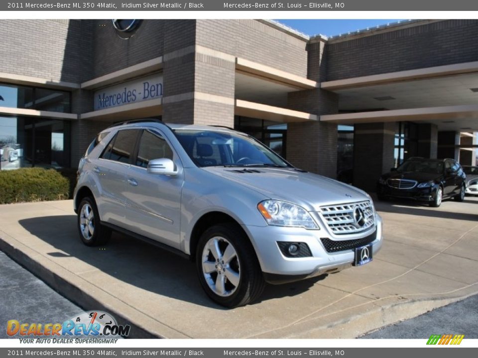 Front 3/4 View of 2011 Mercedes-Benz ML 350 4Matic Photo #1