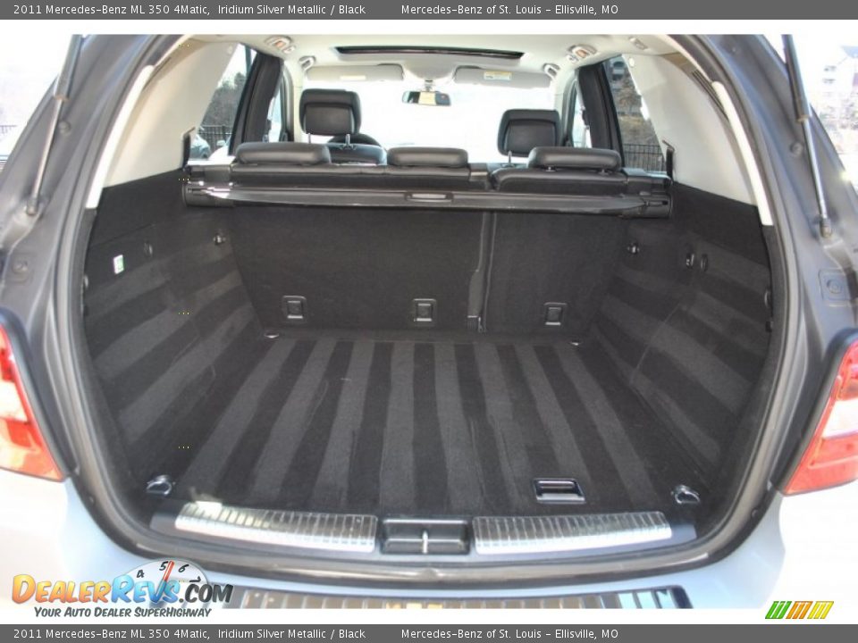 2011 Mercedes-Benz ML 350 4Matic Iridium Silver Metallic / Black Photo #11
