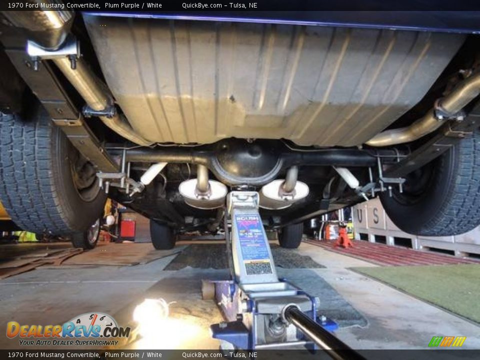 Undercarriage of 1970 Ford Mustang Convertible Photo #10