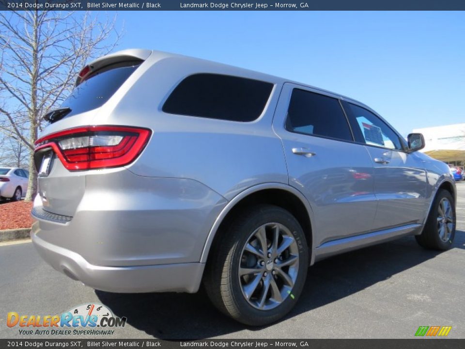 2014 Dodge Durango SXT Billet Silver Metallic / Black Photo #3